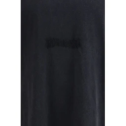 Black Cotton T-Shirt