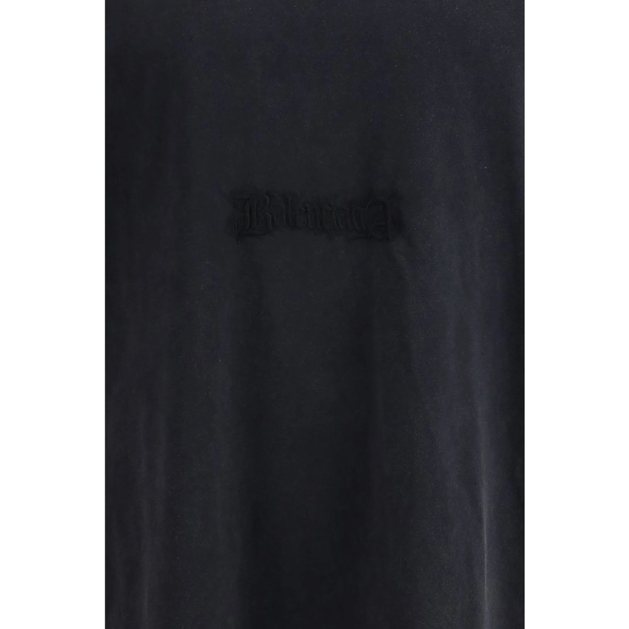 Black Cotton T-Shirt