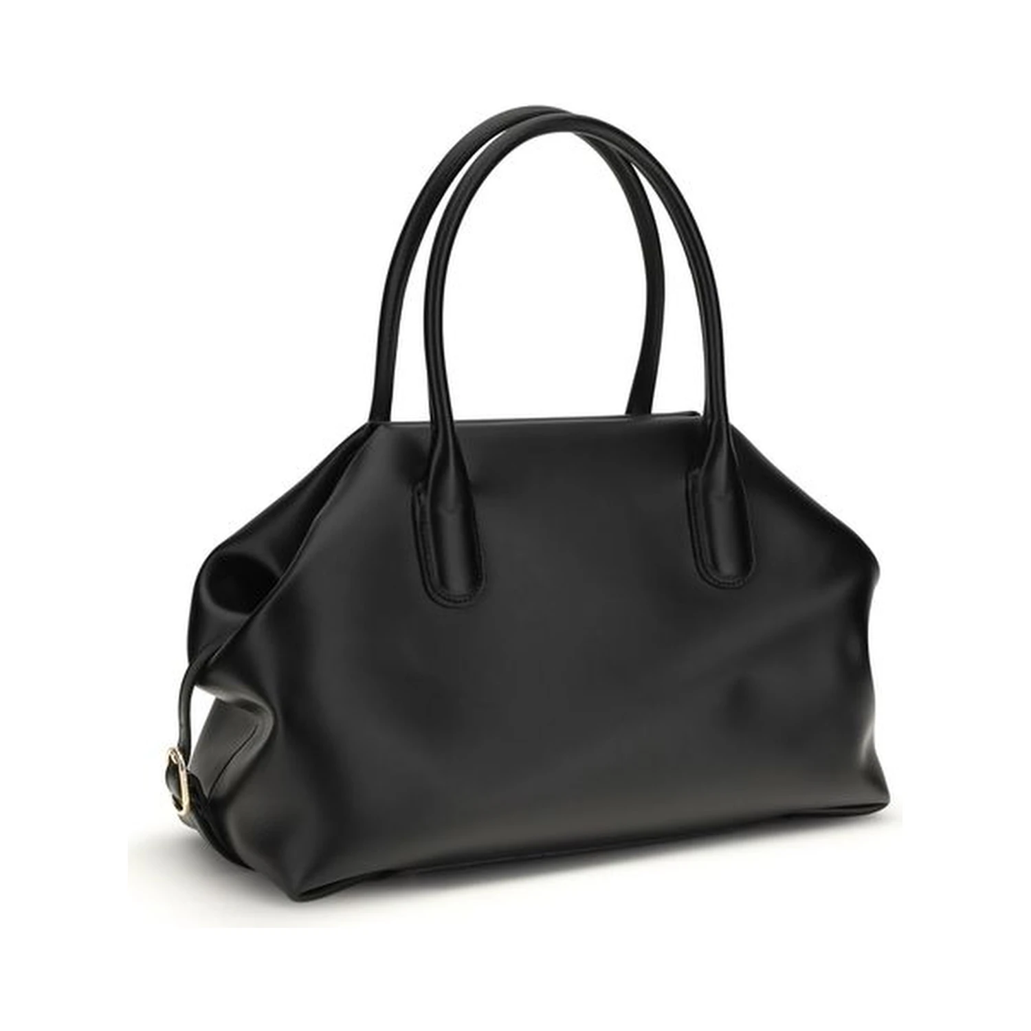 Black Other Fibres Shoulder Bag
