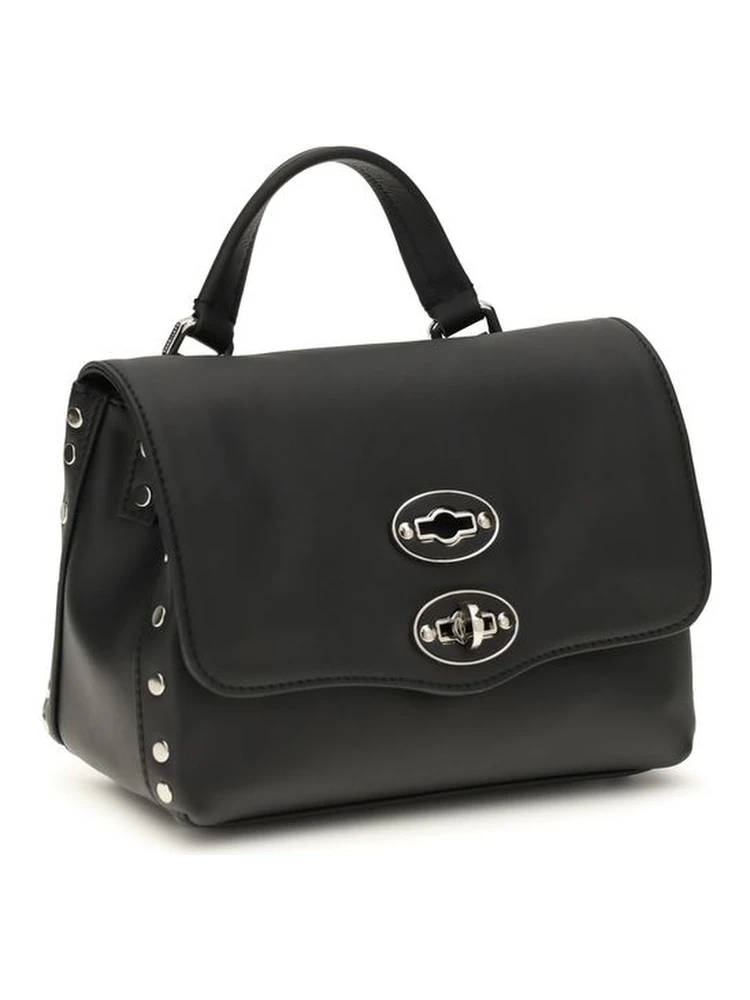 Black Calf Leather Bos Taurus Handbag alternative