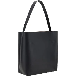 Black Calf Leather Bos Taurus Shoulder Bag