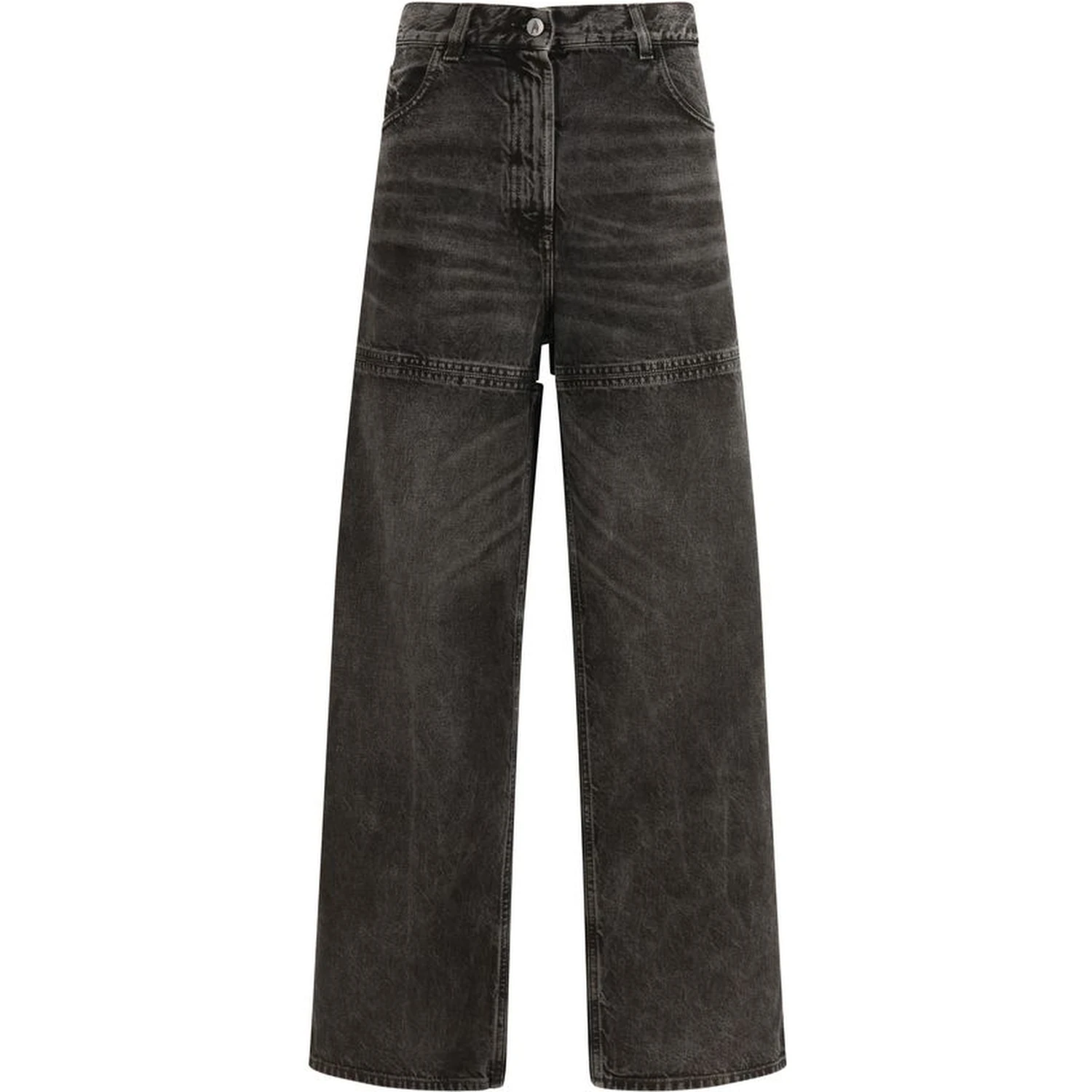 Black Cotton Jeans Denim