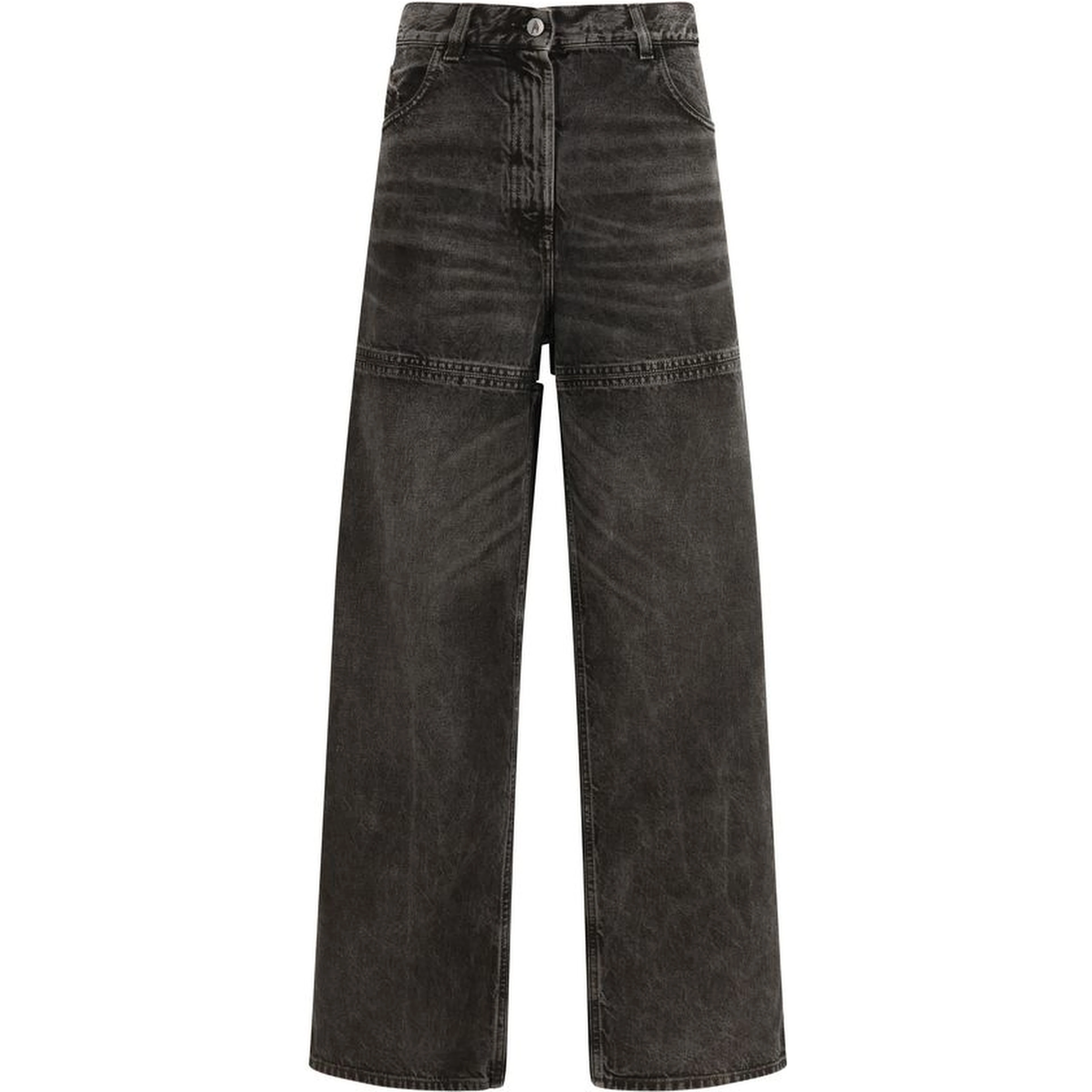 Black Cotton Jeans Denim
