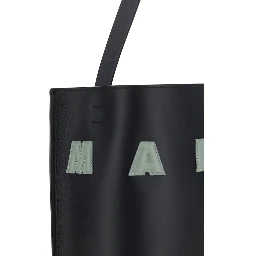 Black Calf Leather Bos Taurus Shoulder Bag