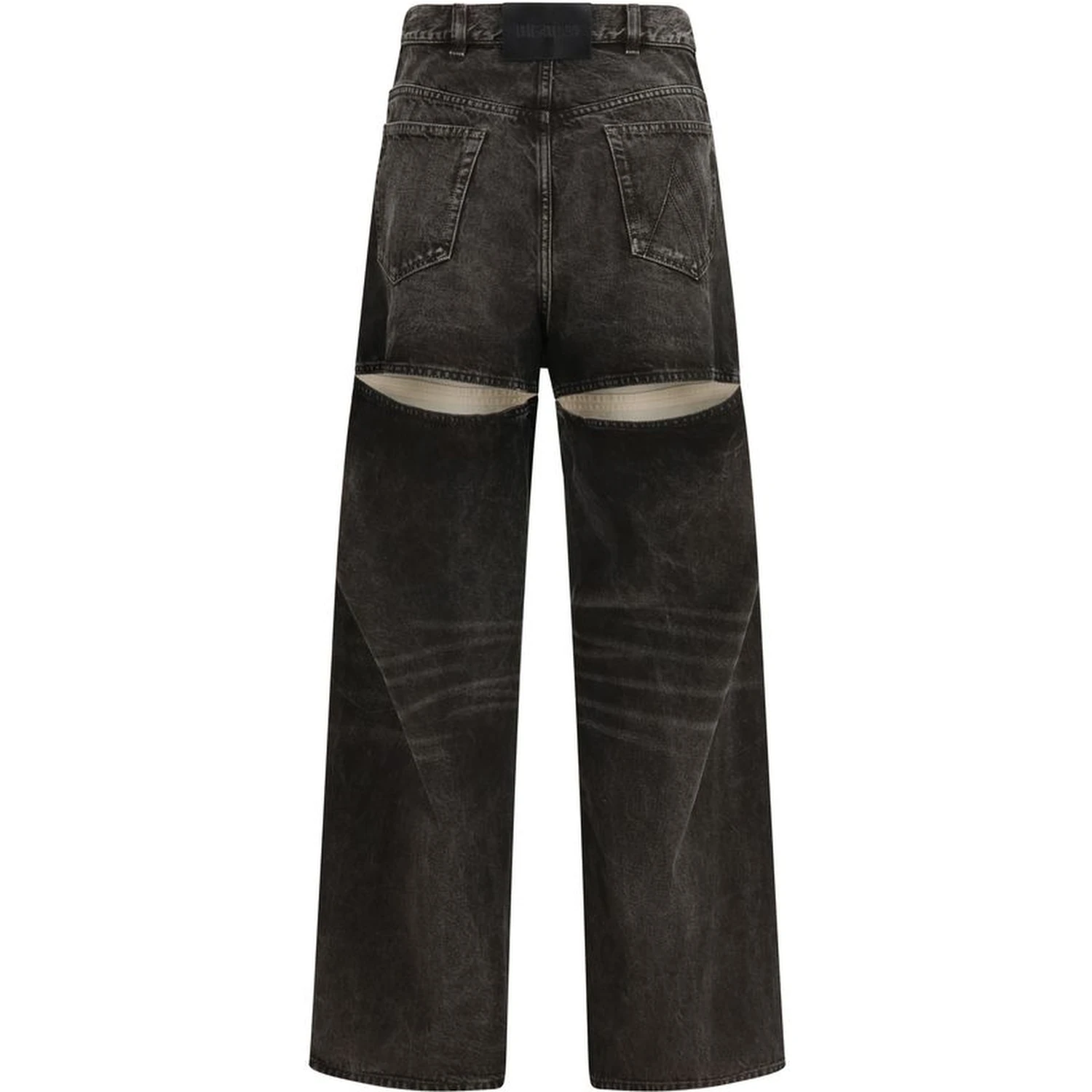 Black Cotton Jeans Denim