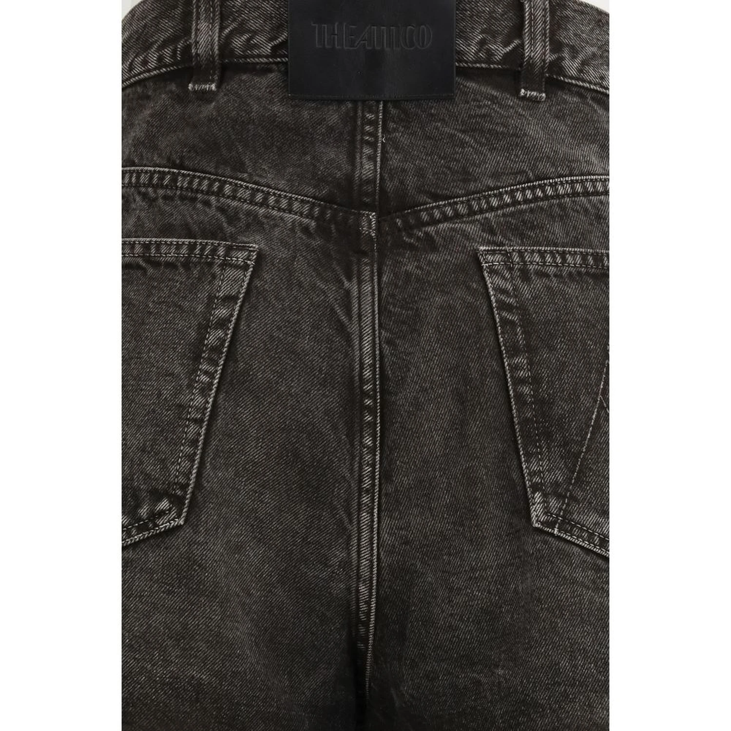Black Cotton Jeans Denim