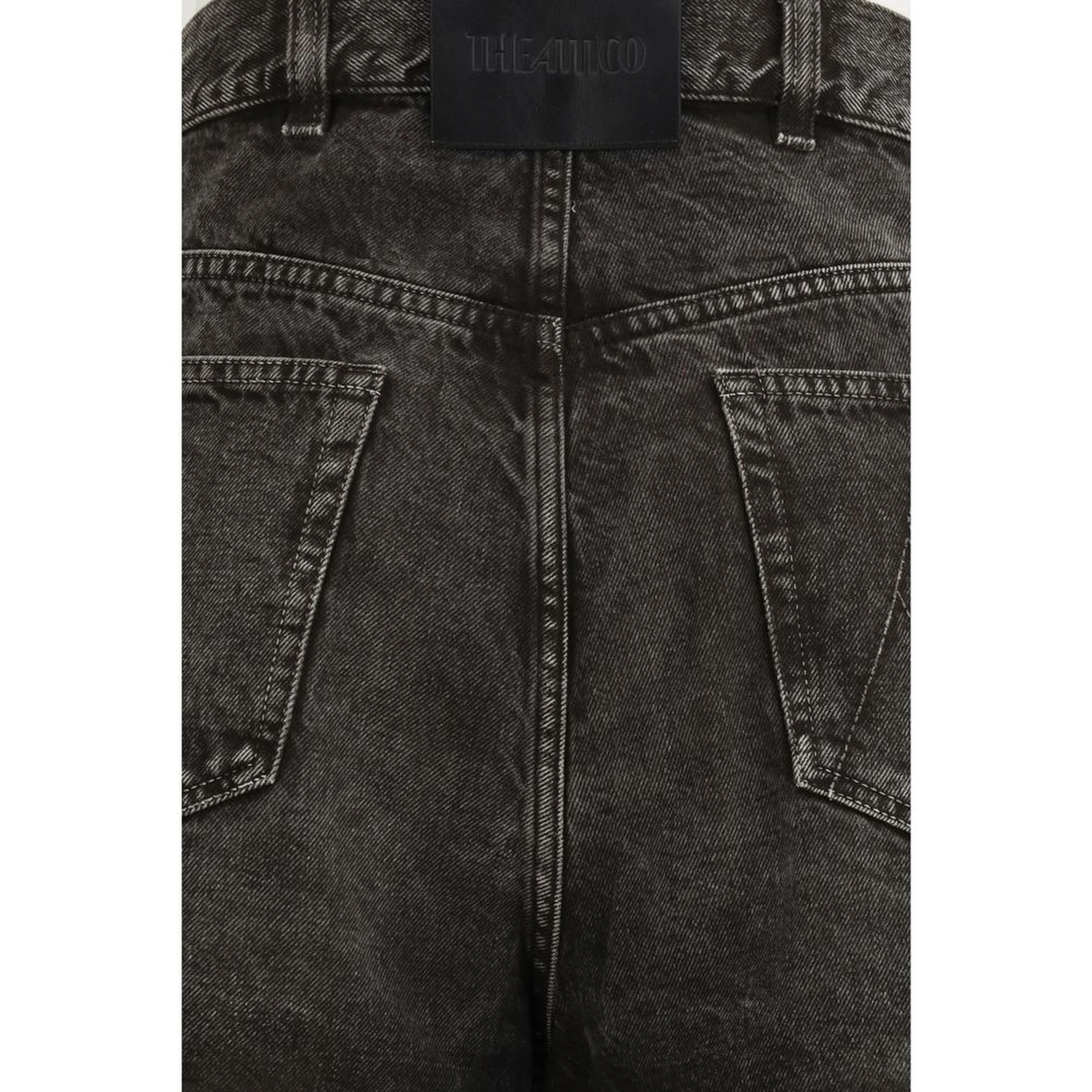 Black Cotton Jeans Denim