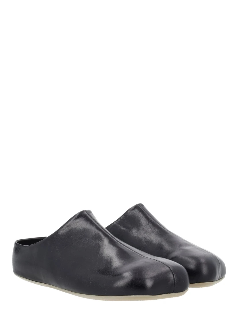 ANATOMICAL LEATHER SABOT