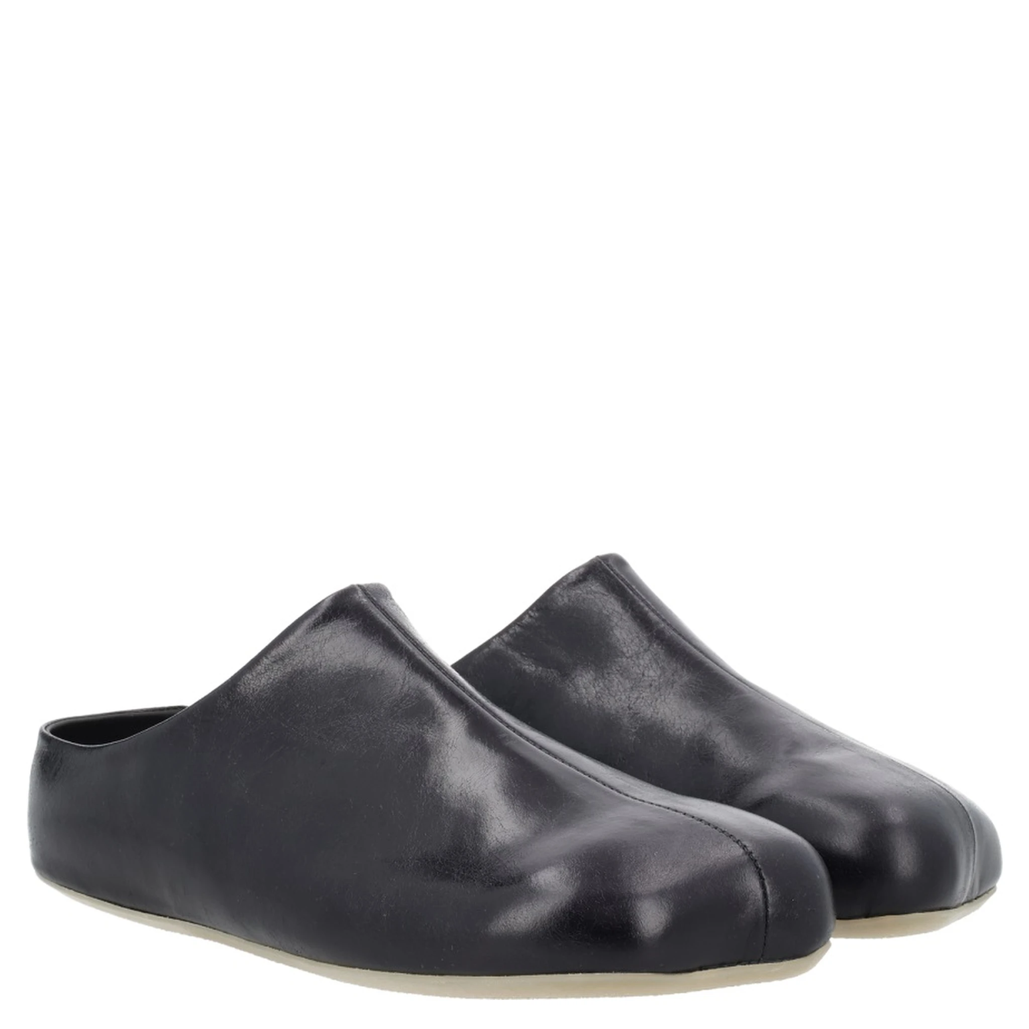 ANATOMICAL LEATHER SABOT