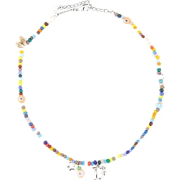 COLLANA CON PERLINE E CONCHIGLIE