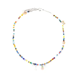 COLLANA CON PERLINE E CONCHIGLIE