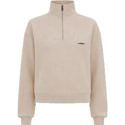 GROSGRAIN SWEATSHIRT WITH TURTLENECK