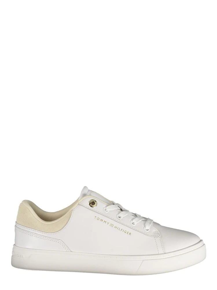 Bianco Polyurethane Women Sneaker