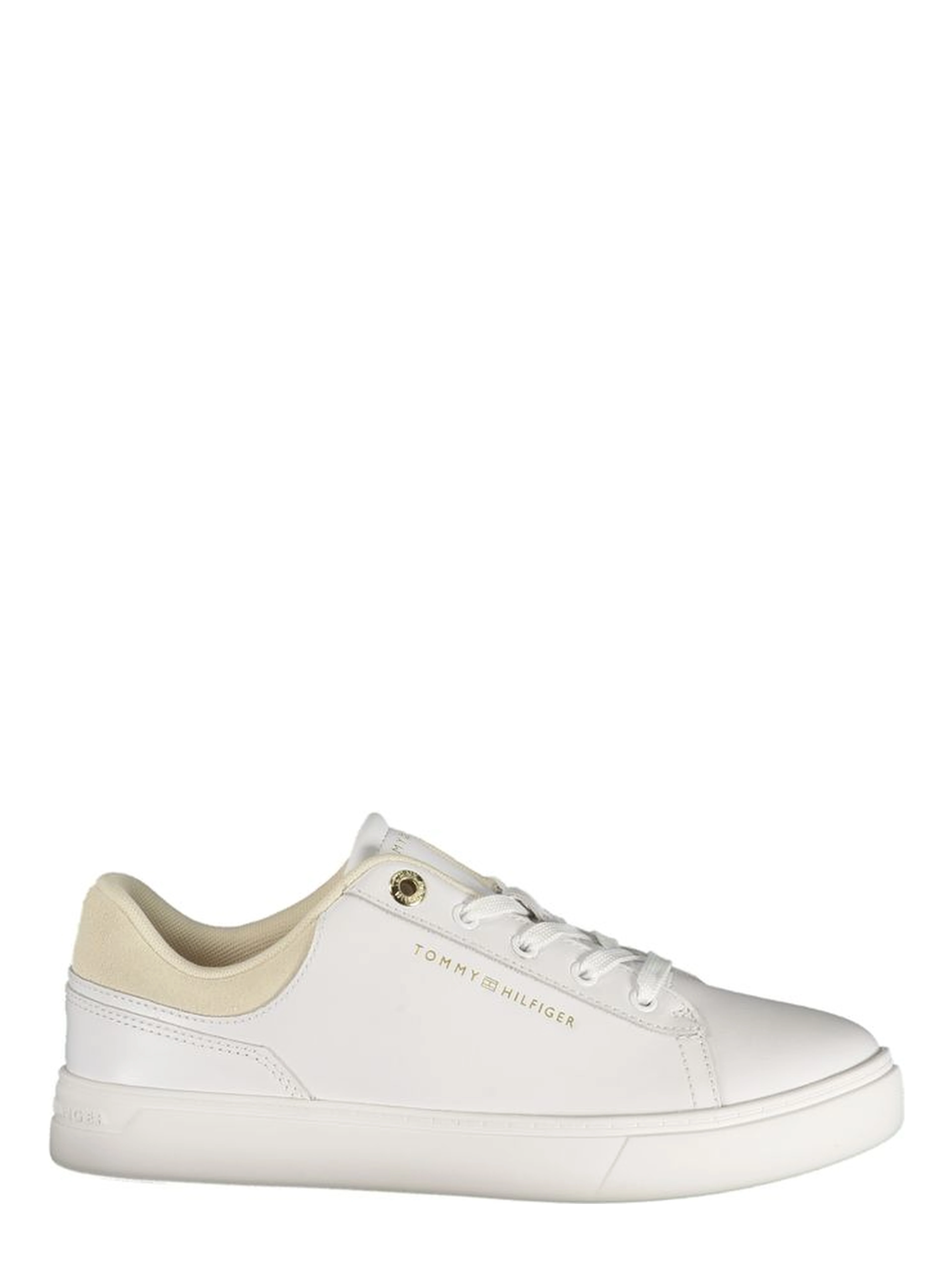 Bianco Polyurethane Women Sneaker
