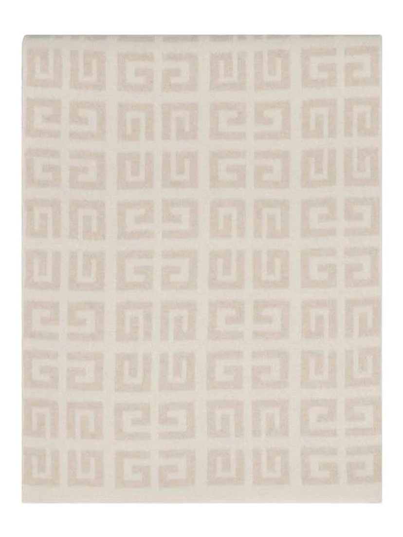 Beige Cashmere Scarf