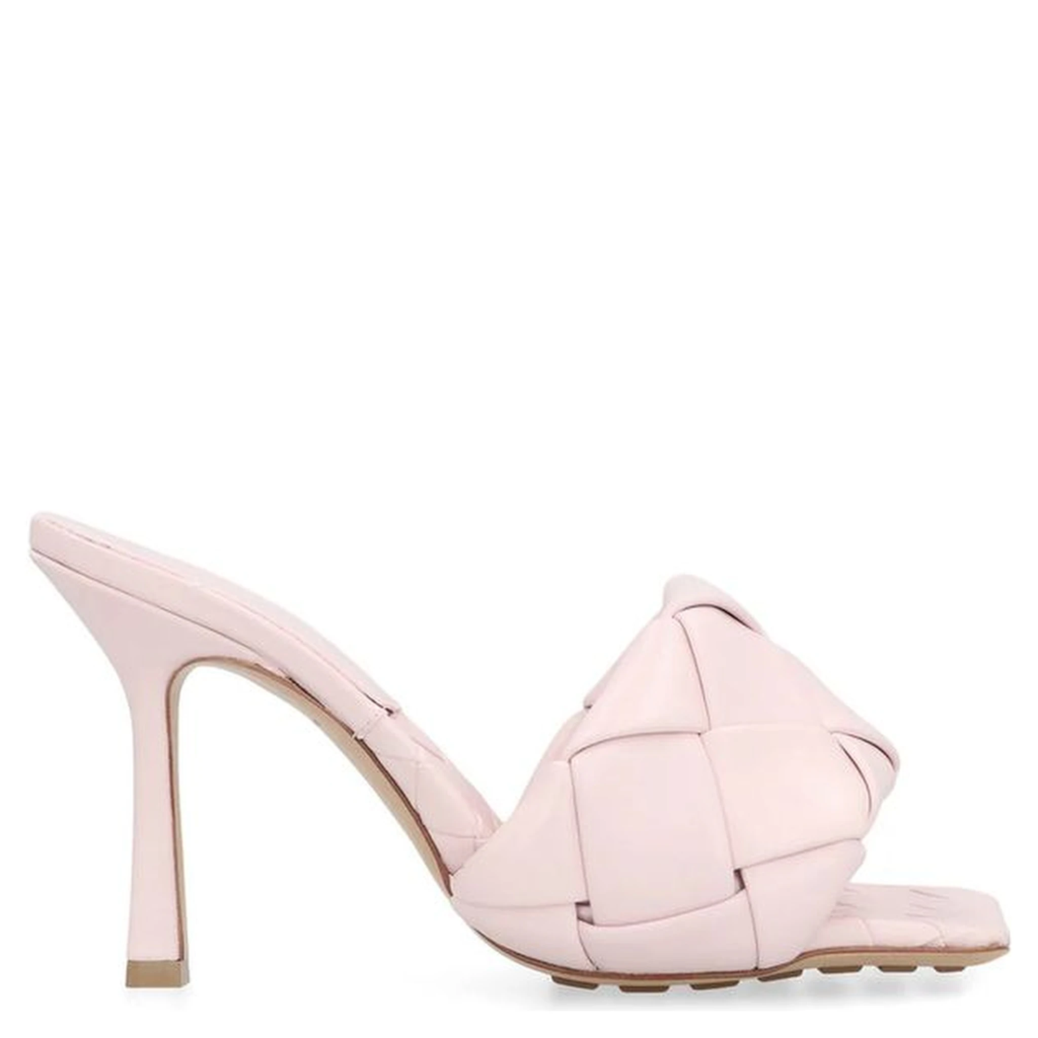 Multicolor Leather Mules