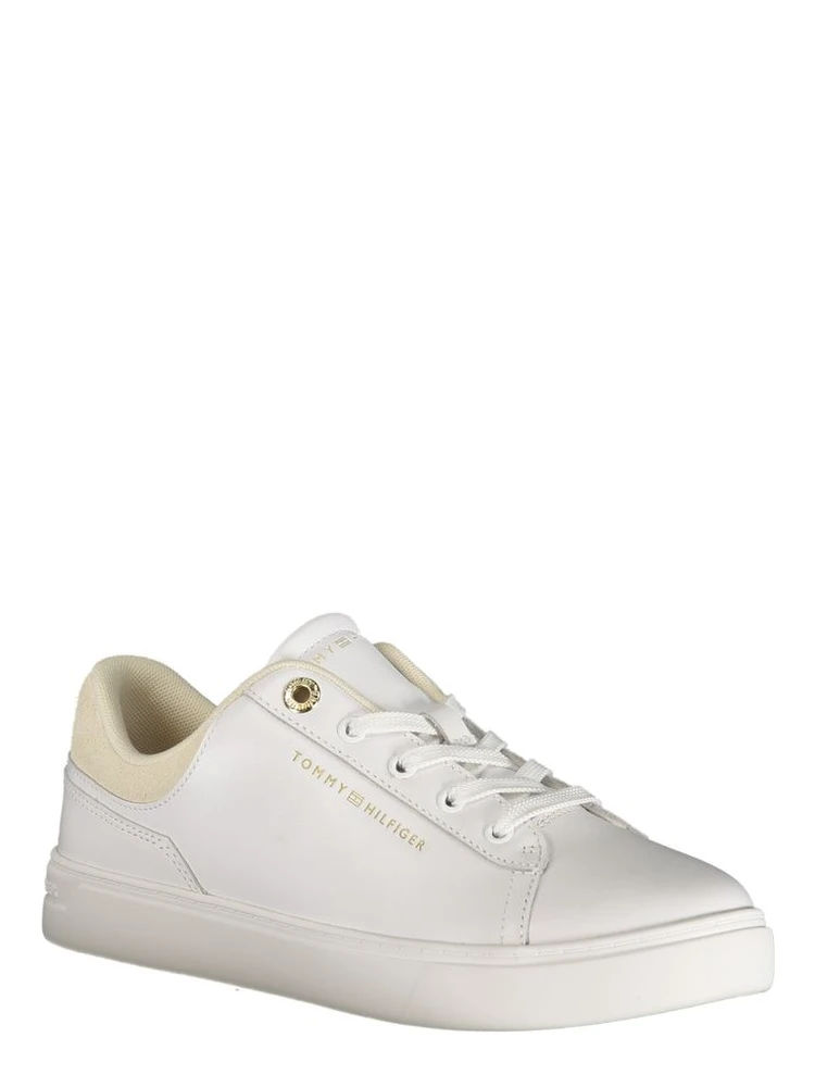 Bianco Polyurethane Women Sneaker alternative
