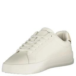 Bianco Polyurethane Men Sneaker