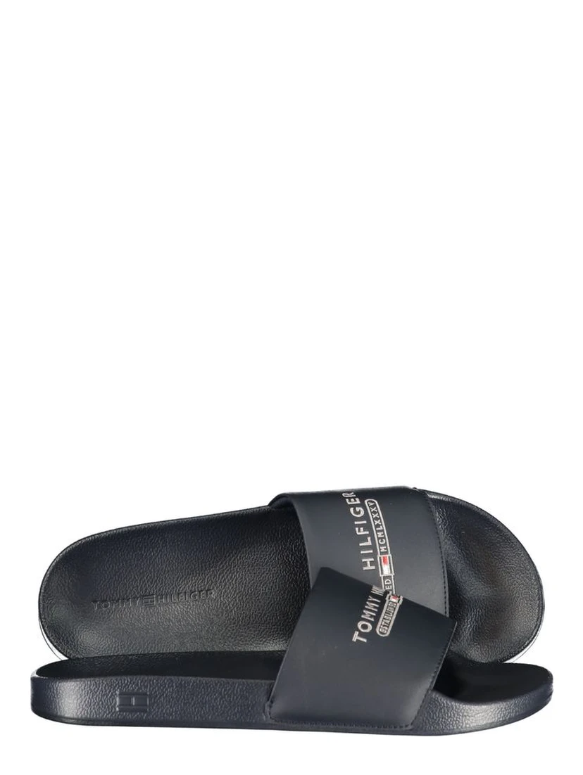 Blue Polyurethane Men Slipper