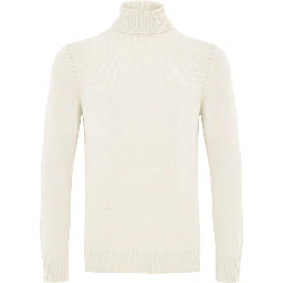 White Wool Turtleneck