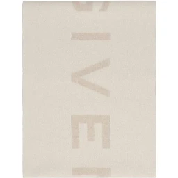 Beige Cashmere Scarf