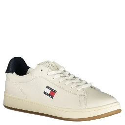 Bianco Poliuretano Men Sneaker