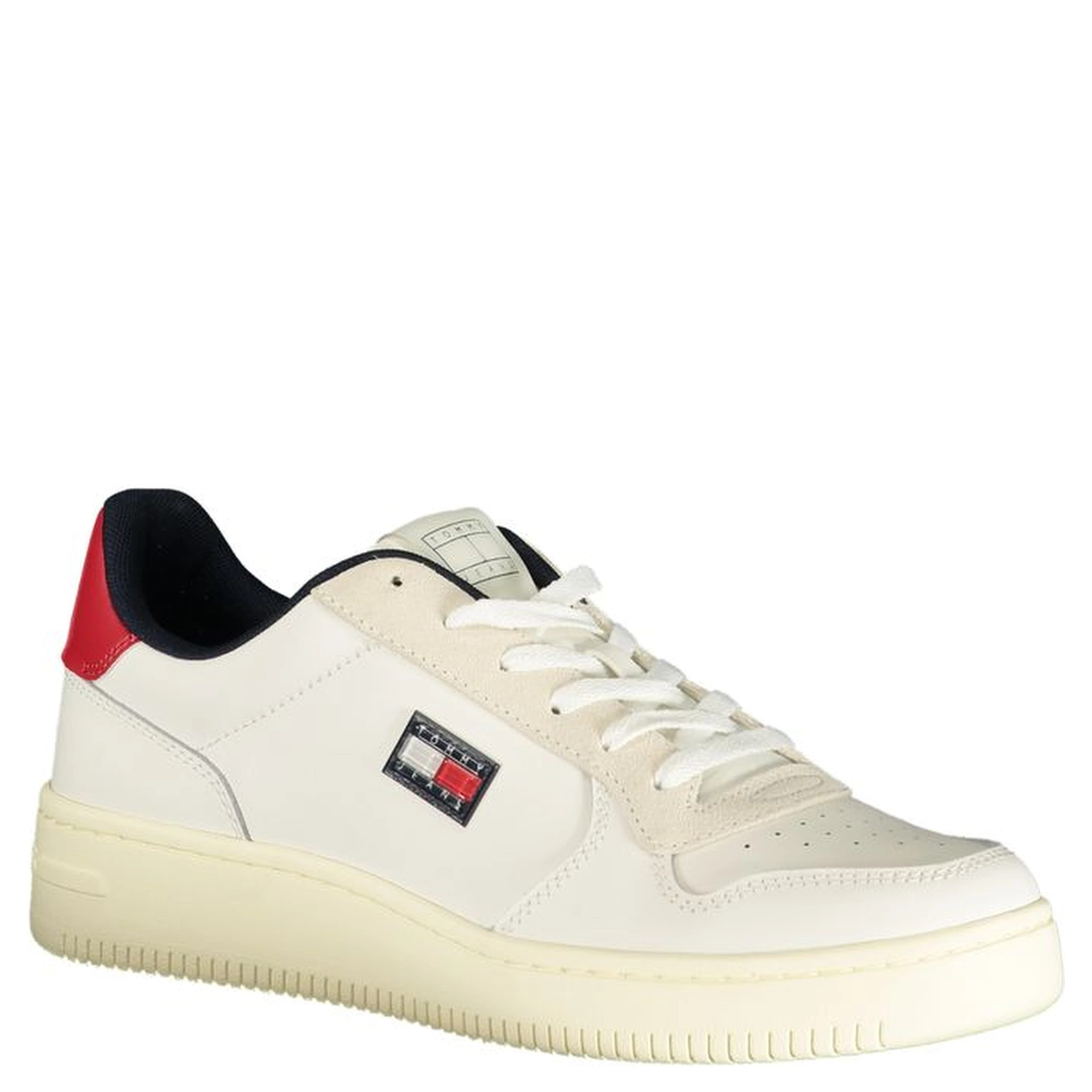 Bianco Polyurethane Men Sneaker
