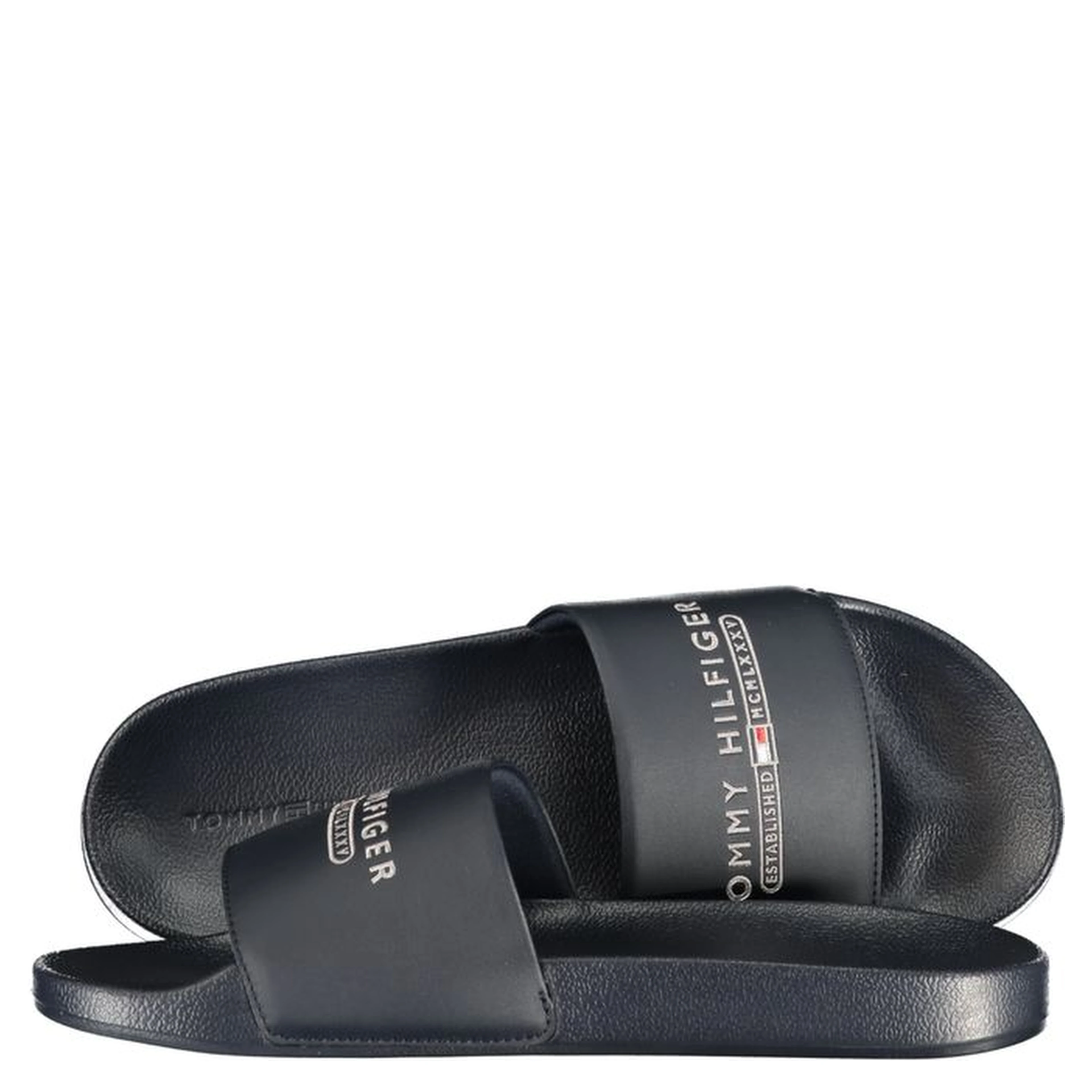 Blue Polyurethane Men Slipper