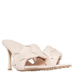 Multicolor Leather Mules