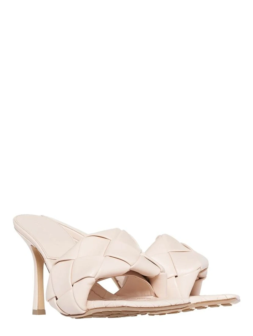 Multicolor Leather Mules