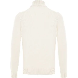 White Wool Turtleneck