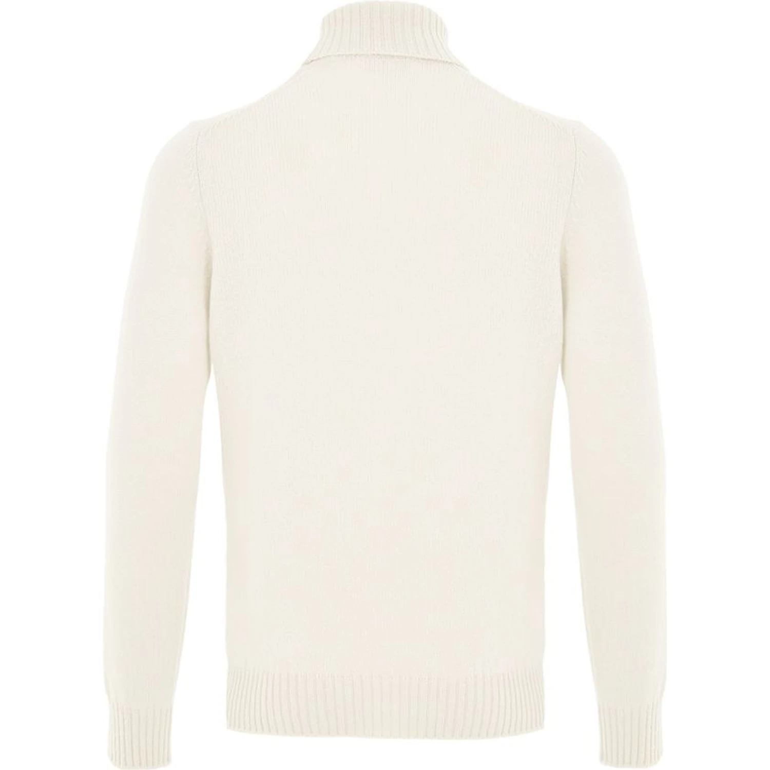 White Wool Turtleneck