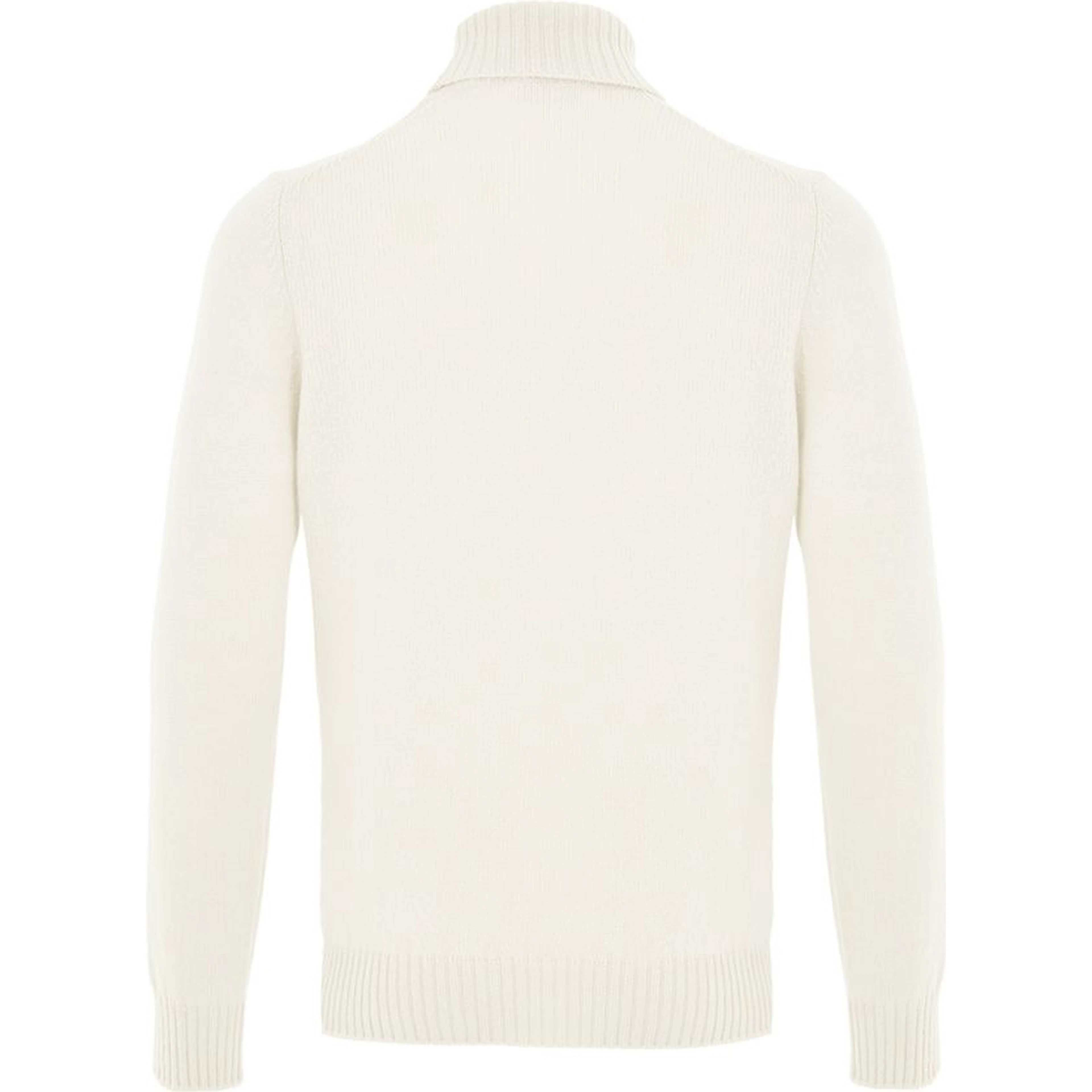 White Wool Turtleneck