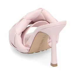 Multicolor Leather Mules