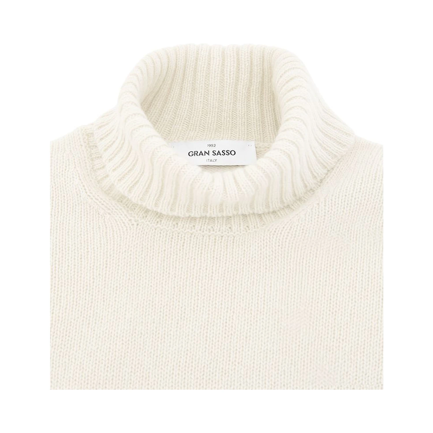 White Wool Turtleneck
