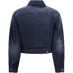 Blue Cotton Denim Jacket