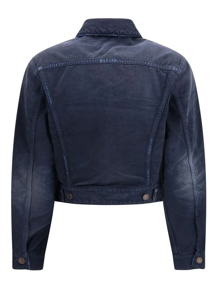 Blue Cotton Denim Jacket alternative