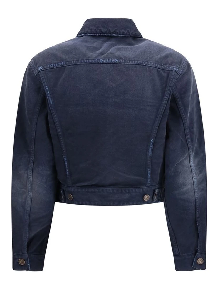 Blue Cotton Denim Jacket
