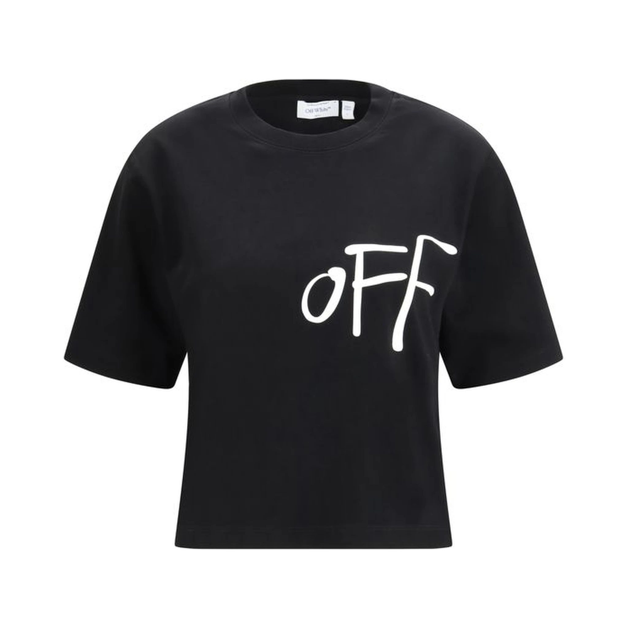 تيشيرت قطني أسود