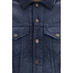Blue Cotton Denim Jacket