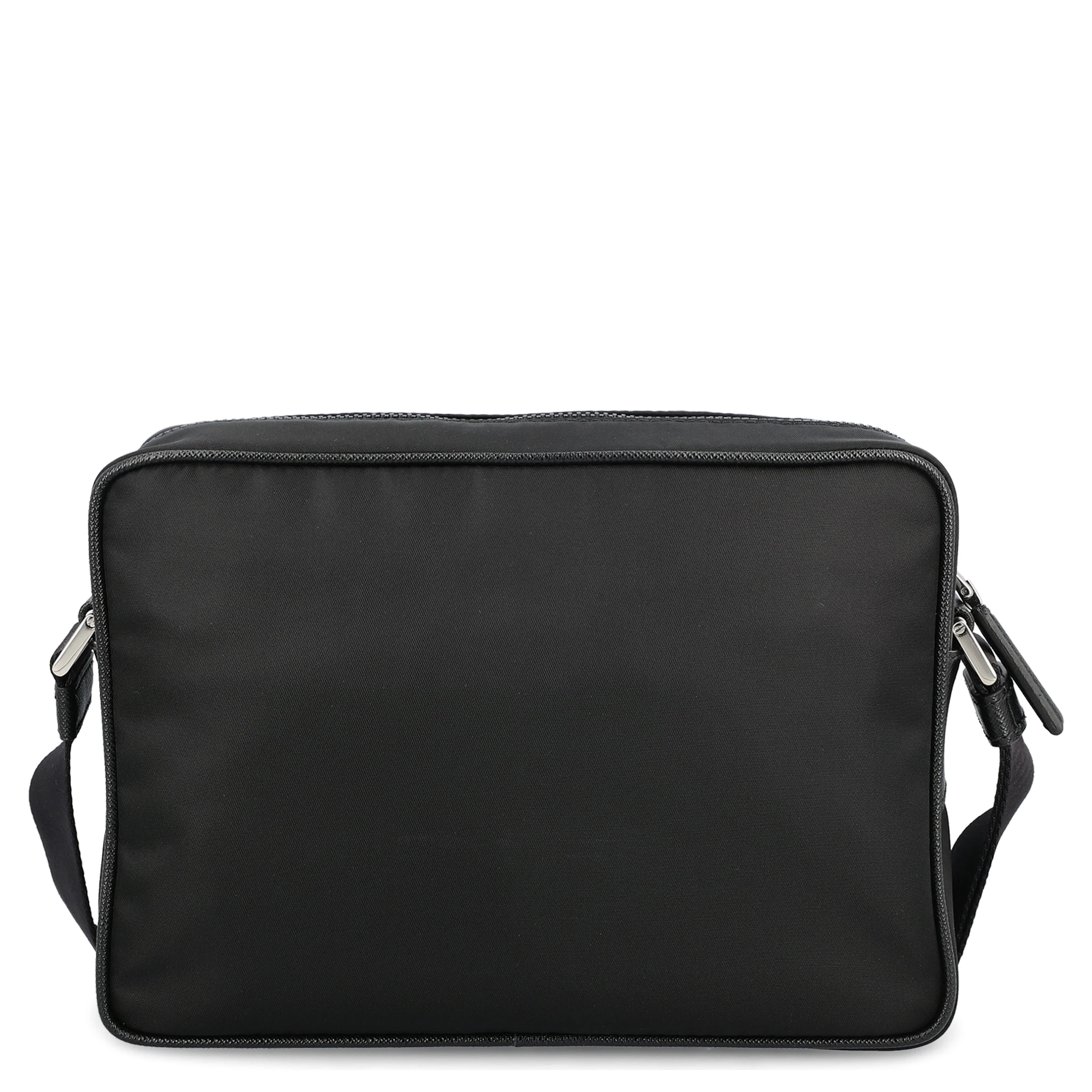Re-Nylon and Saffiano leather shoulder bag