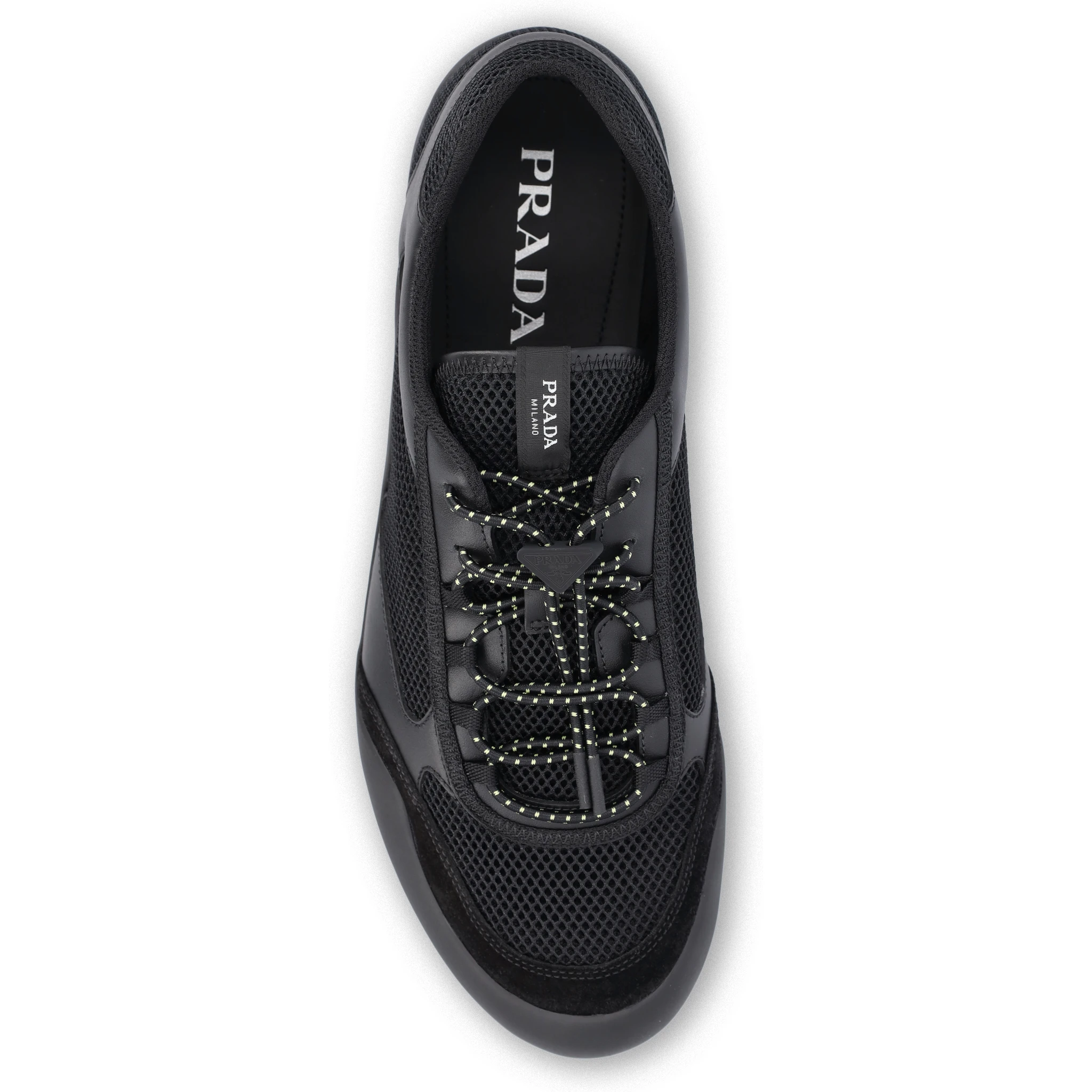 حذاء رياضي أسود من برادا