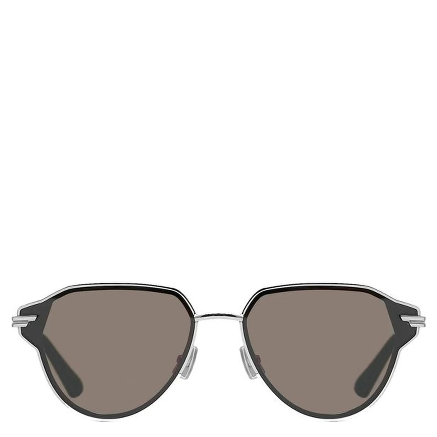 Silver Metal Sunglasses