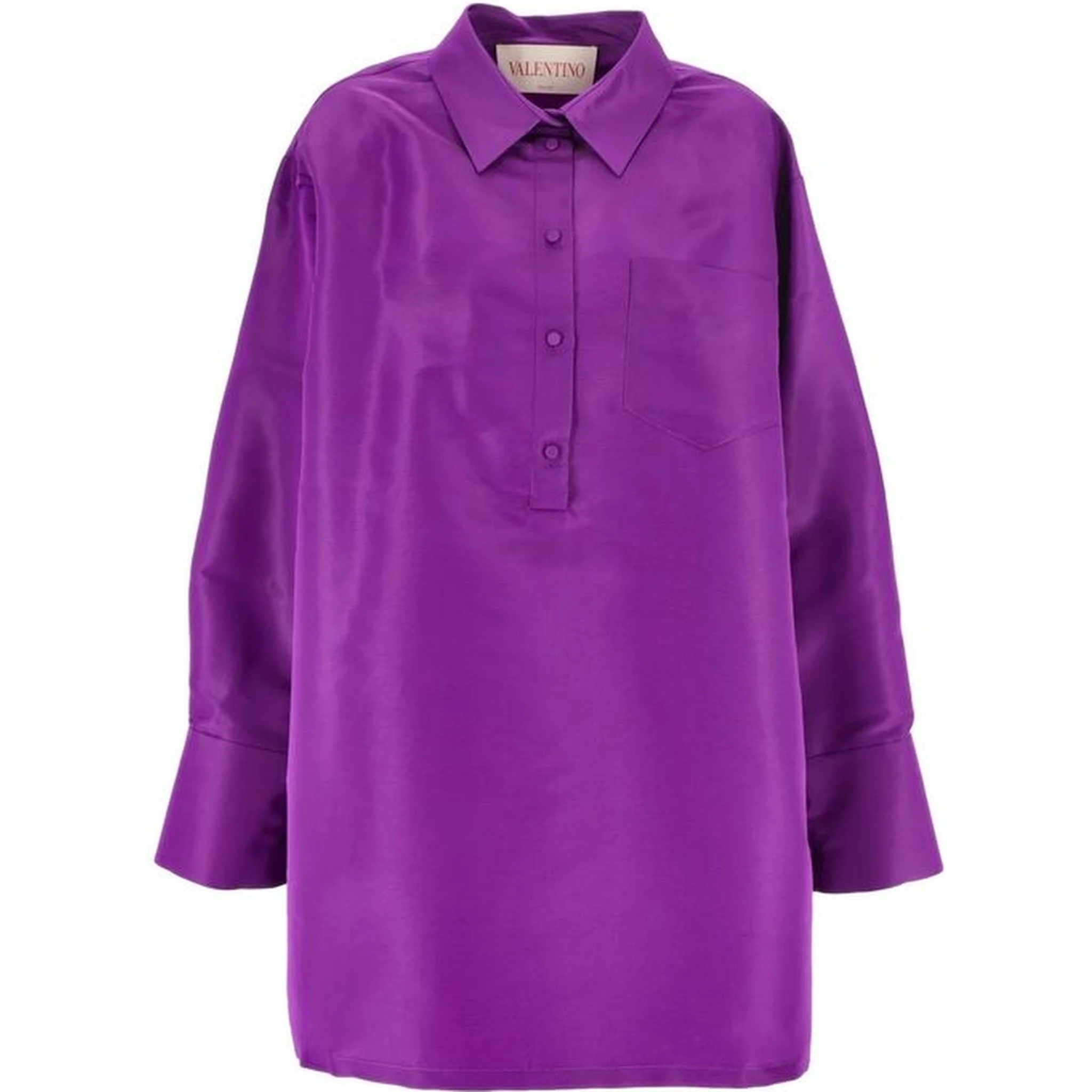 Multicolor Silk Casual Dress