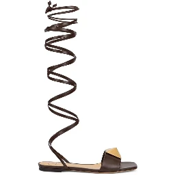Brown Leather Sandals