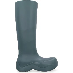 Bicolor Rubber Rain Boots