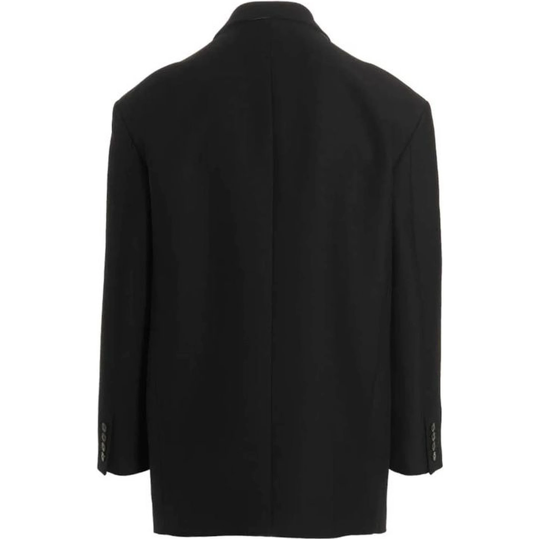 Black Silk Blazer