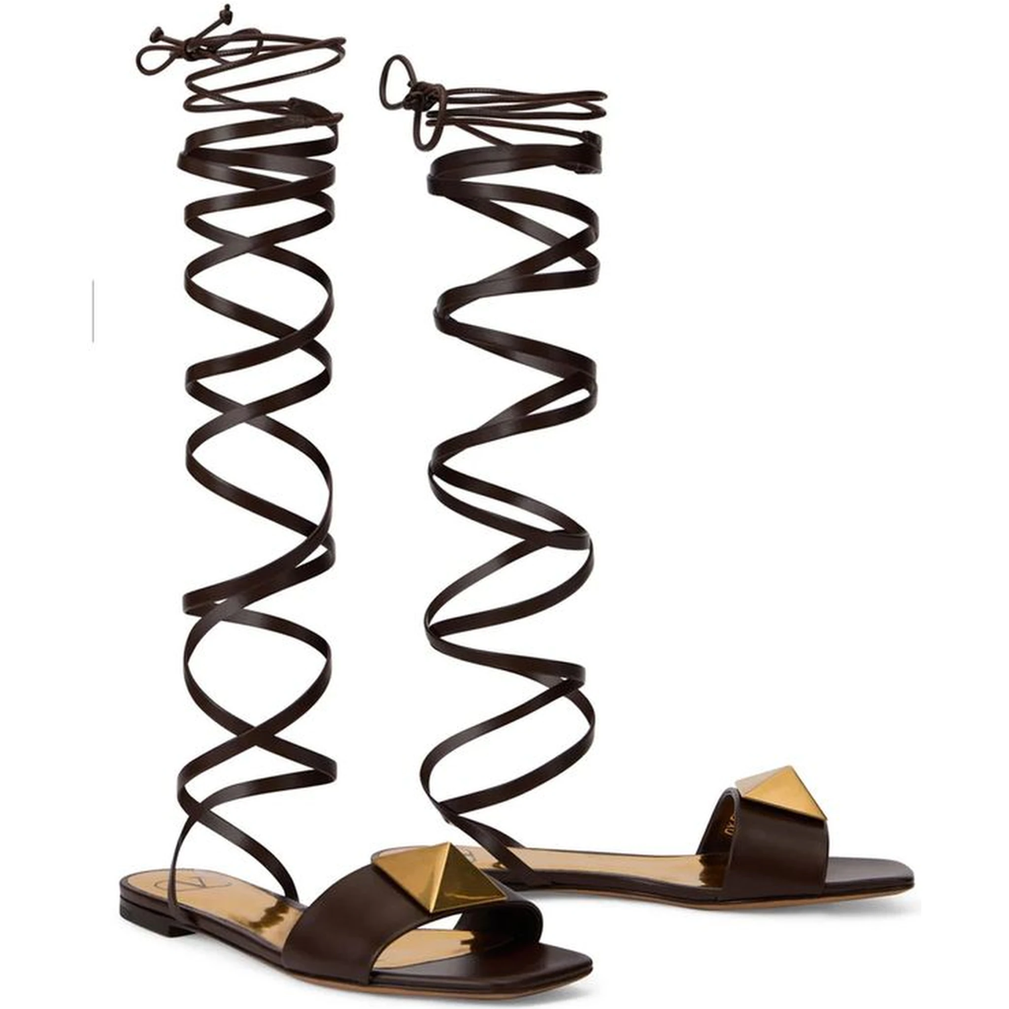 Brown Leather Sandals