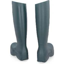 Bicolor Rubber Rain Boots