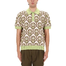 POLO SHIRT "MAILLE TAPISSERIE"
